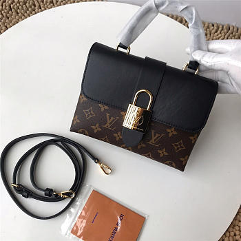 Louis Vuitton Locky BB Handbag In Black