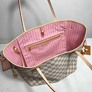 LV Original Neverfull Bag N41605 Pink - 6