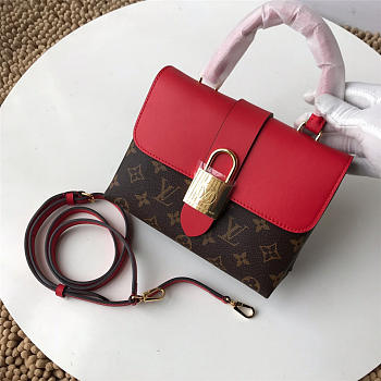 Louis Vuitton Locky BB Handbag In Red