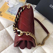 Chanel Flap Purplish Red Bag Cosmopolite Flaobag 9186590 - 3