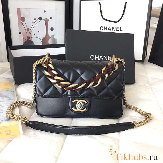 Chanel Flap Black Bag Cosmopolite Flaobag 9186590 - 1