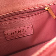 Chanel Original Small Cowskin Flap Bag With Pink - 5