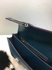 Hermes Epsom Leather Constance Bag In Dark Blue - 5