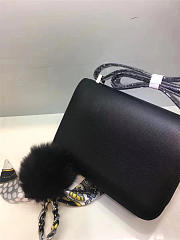 Hermes Epsom Leather Constance Bag In Black - 3