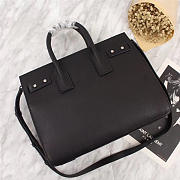 YSL Original Leather Women Handbag Black - 3