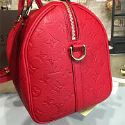 LV Speedy Bag With Red 30cm - 4