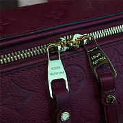 LV Speedy Bag With Wine Red 30cm - 2