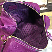 LV Speedy Bag With Purple 30cm - 4