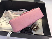 Chanel Flap Bag Lambskin Pink With Gold Hardware 20CM - 2