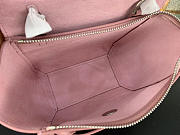 Celine Micro Belt Bag In Grained Calfskin With Pink 20cm 175519 - 3