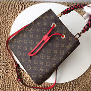 Louis Vuitton New Woven NEONOE Bag With Red M43985 - 1