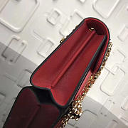 Louis Vuitton Original Monogram Canvas Lady Chain Bag Red VICTOIRE Handbag M41731 - 6