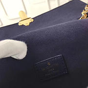 Louis Vuitton Monogram Canvas Chain Blue Bag VICTOIRE Handbag M41731 - 5