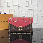 L V Pallas Chain Shoulder Watermelon Red Bag M41200 - LV - 5