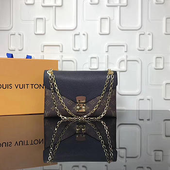 Lious Vuitton Pallas Chain Shoulder Black Bag M41200 - LV
