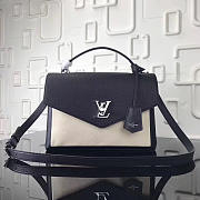 Louis Vuitton Lockme Black And White Bag M54878 - 6