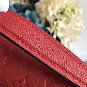 Modishbags LV Cowskin Pochette Metis Bag With Red M41485 Monogram Empreinte - 4
