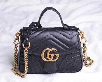 Mini Top Crossbady Handle Bag With Black 547260