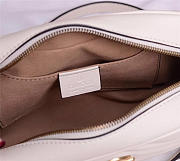 Small Matelassé Shoulder White Bag 447632 - 4