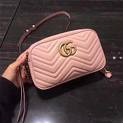 Small Matelassé Shoulder Pink Bag 447632 - 5