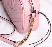 Small Matelassé Shoulder Pink Bag 447632 - 3
