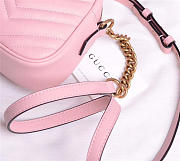 Small Matelassé Shoulder Pink Bag 447632 - 4