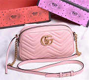 Small Matelassé Shoulder Pink Bag 447632 - 2