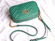 small matelassé shoulder Green bag - 6