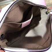 Marmont matelassé mini bag in Pink 448065 - 4
