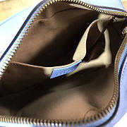 Marmont matelassé mini bag in Blue 448065 - 5