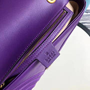 Modishbags Marmont matelassé shoulder bag in Purple 443497 - 4