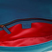 Modishbags Marmont velvet Medium shoulder bag in Blue - 3