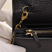 Modishbags Marmont leather mini chain bag 401232 Black - 6