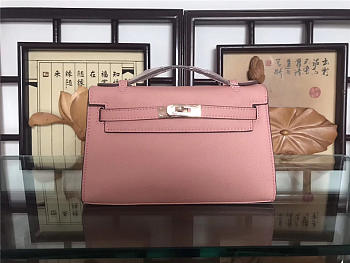 	Modishbags Mini Kelly Bag Sellier 22cm Pink