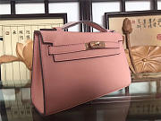 	Modishbags Mini Kelly Bag Sellier 22cm Pink - 5