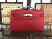	Modishbags Mini Kelly Bag Sellier 22cm Red - 1