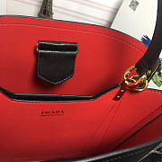 Modishbags Double Saffiano Bucket Bag 1BA212 Black - 3