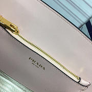 Modishbags Monochrome Saffiano Leather Handbag 1BA155 Pink - 4