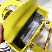 Modishbags Dior Leather Yellow Handbag - 5