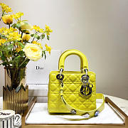 Modishbags Dior Leather Yellow Handbag - 2
