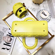 Modishbags Dior Leather Yellow Handbag - 6