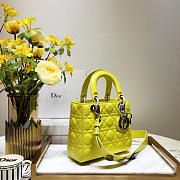Modishbags Dior Leather Yellow Handbag - 1