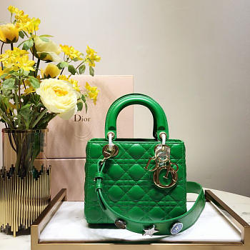 Modishbags  Dior Leather Green Handbag