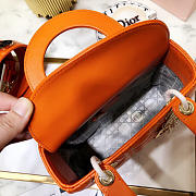 Modishbags Dior Leather Orange Handbag - 2
