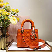 Modishbags Dior Leather Orange Handbag - 6