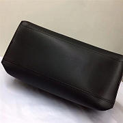 Modishbags Original Leather Shopping Handbag In Black - 6