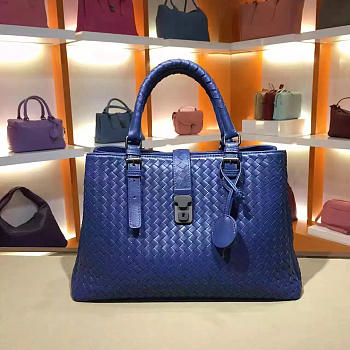 	Modishbags Blue Handbag 7453
