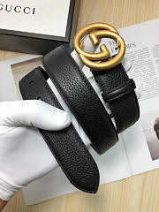 Modishbags Gucci calfskin belt Bronze Hardware - 4
