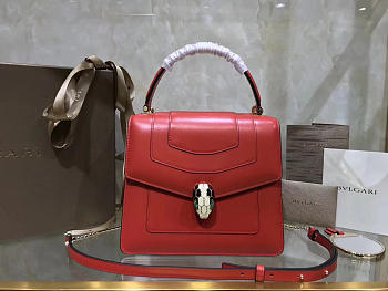 Modishbags Serpenti Forever Wrist organ bag in Red