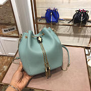 Modishbags Macaron color Bucket bag in Light Blue - 4